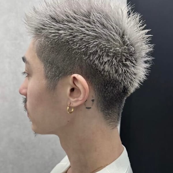 シルバースパイキーショート|LOWRL 渋谷