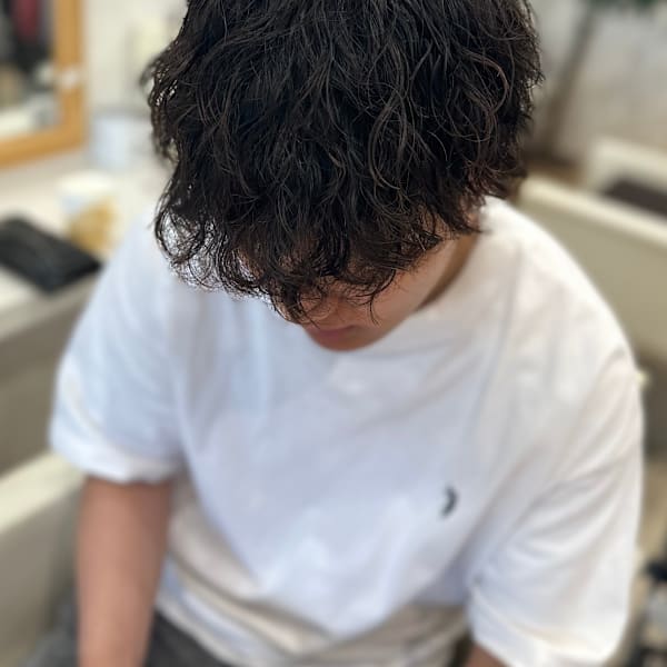 男性に大人気/波巻きパーマ|KORERO hair