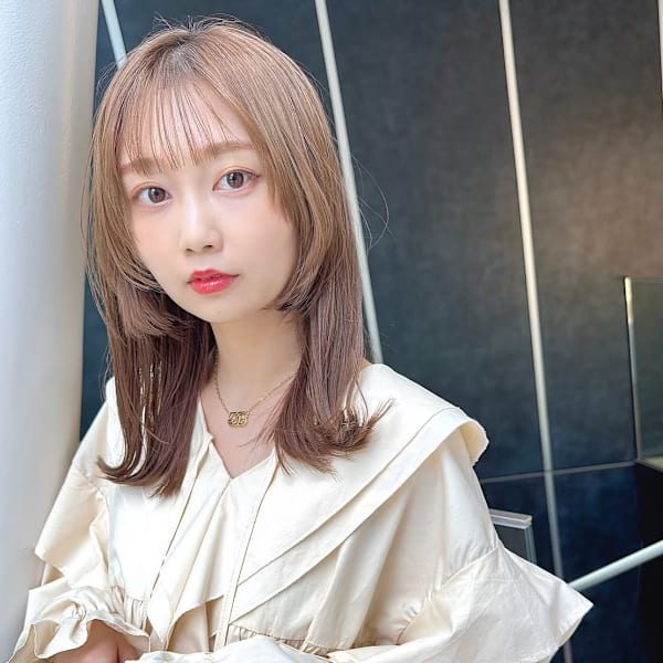 amble luxe 池袋 × セミロング