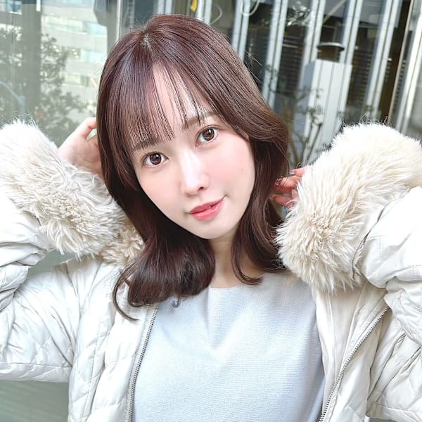 amble luxe 池袋 × セミロング