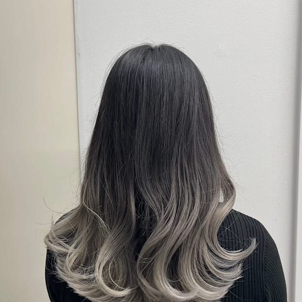 髪質改善/イルミナカラー/アディクシーカラー/ホワイトグレー