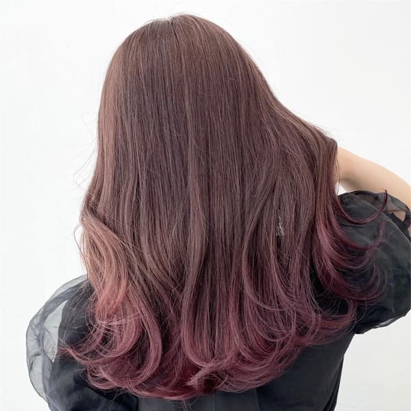 グレーベージュ ニュアンスカラー ミルクティーピンク ブルー