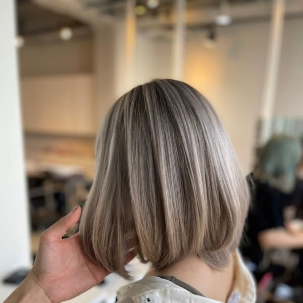 グレーベージュ ニュアンスカラー ミルクティーピンク ブルー