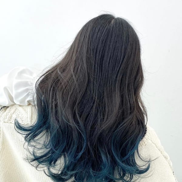 似合わせカット/アースカラー/くびれヘア/ツートーンカラー/