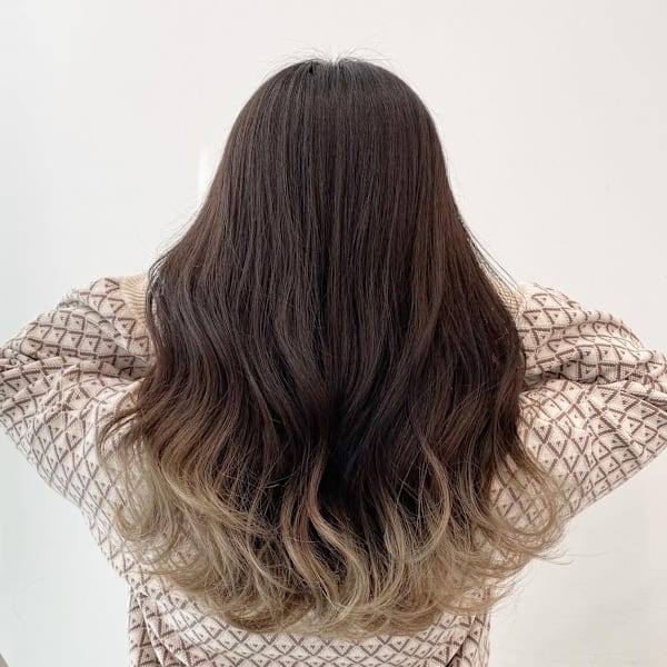 グレーベージュ ニュアンスカラー ミルクティーピンク ブルー