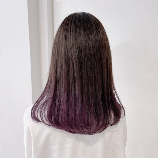 グラデーションカラー パープル系