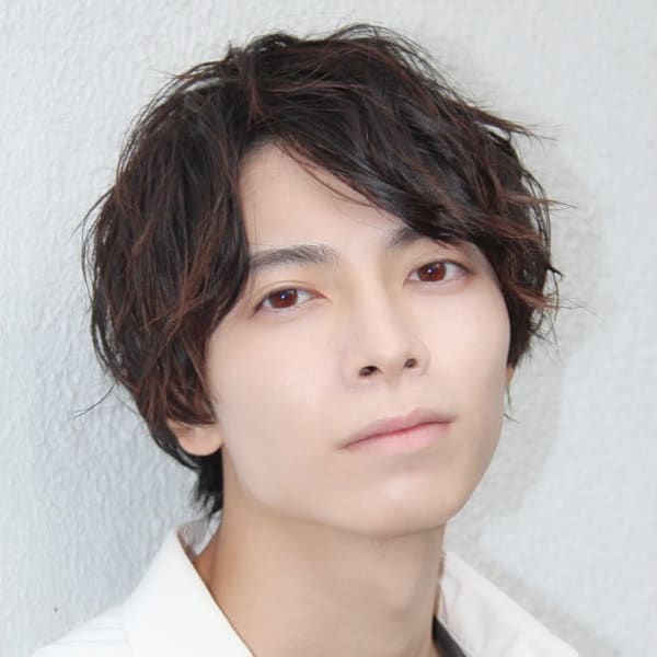 メンズゆるふわパーマスタイル