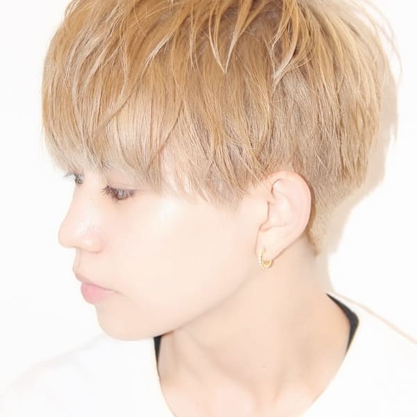 メンズブロンドヘア