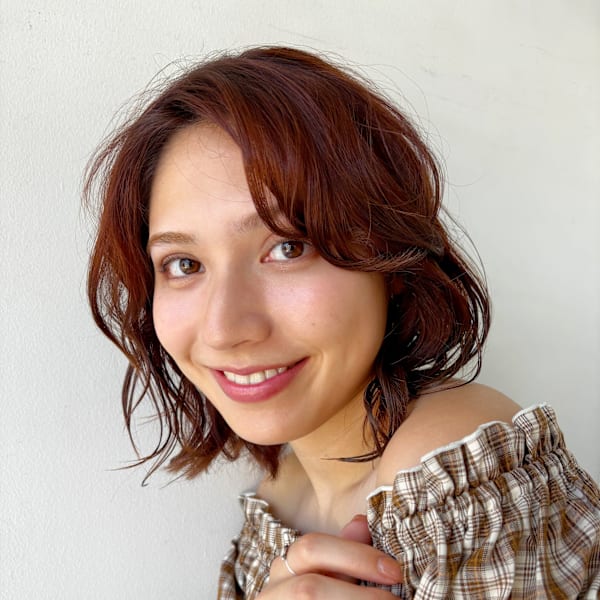 秋色カールボブ|Ash 東戸塚店