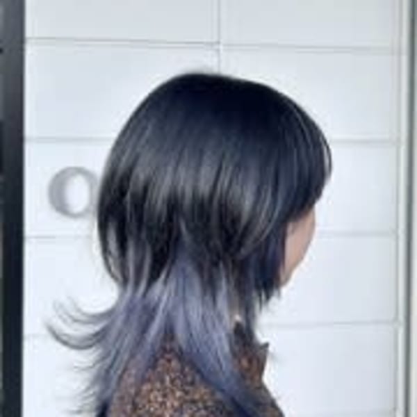 ウルフ×インナーカラー