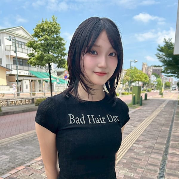 黒髪レイヤー/顔まわり|in.