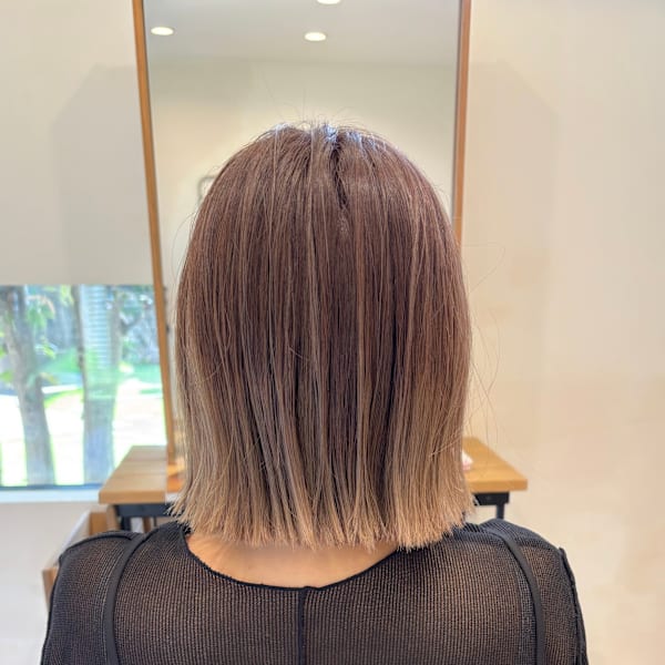 大人ボブ / 切りっぱなしボブ