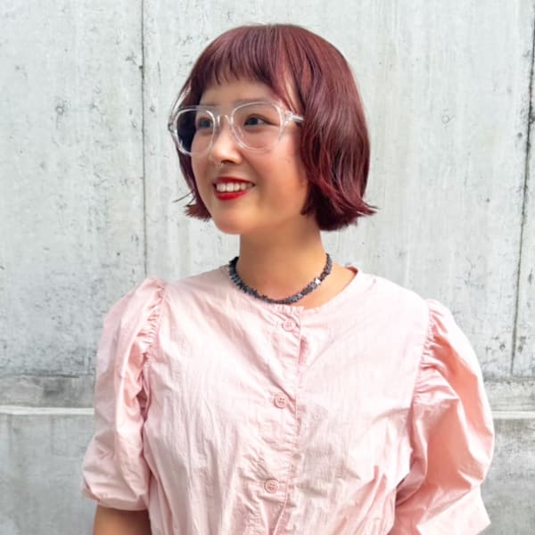 a mark【アマーク】のスタッフ紹介。能田　花音　【丁寧な施術と接客　TopStylist☆】