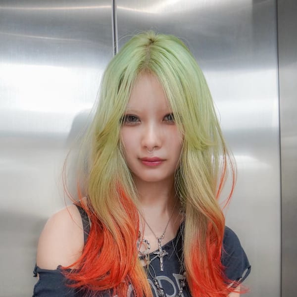 エンドカラー デザインカラー ハイトーン 原宿/表参道