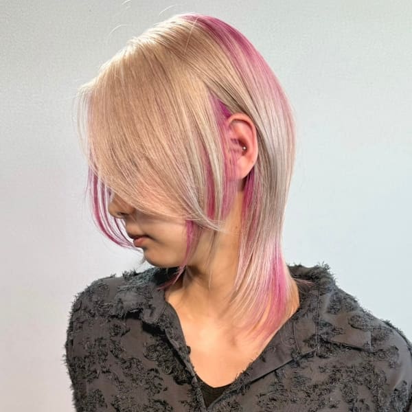 セクションカラー デザインカラー ハイトーン 原宿/表参道