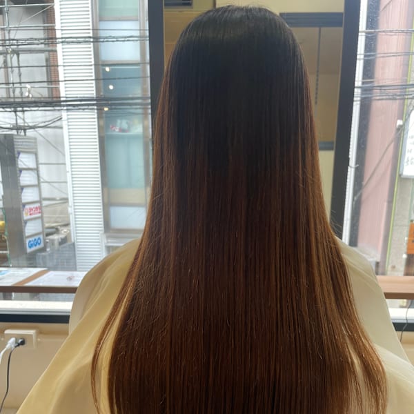 髪質改善ストレート
