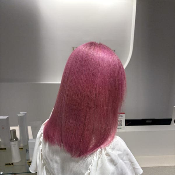 ピンクカラー/アッシュピンク/ブリーチカラー|Eleanor spa&treatment 立川北口