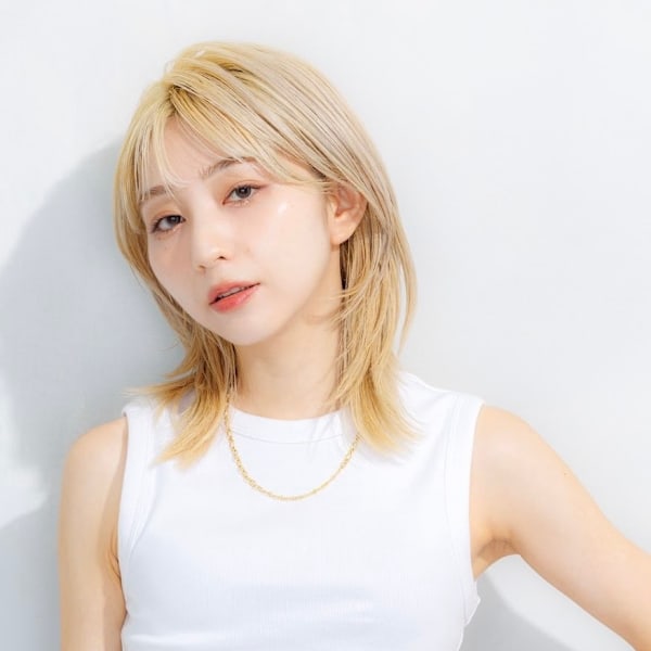 ハニーブロンド×レイヤーミディアム|Cloe 堀江