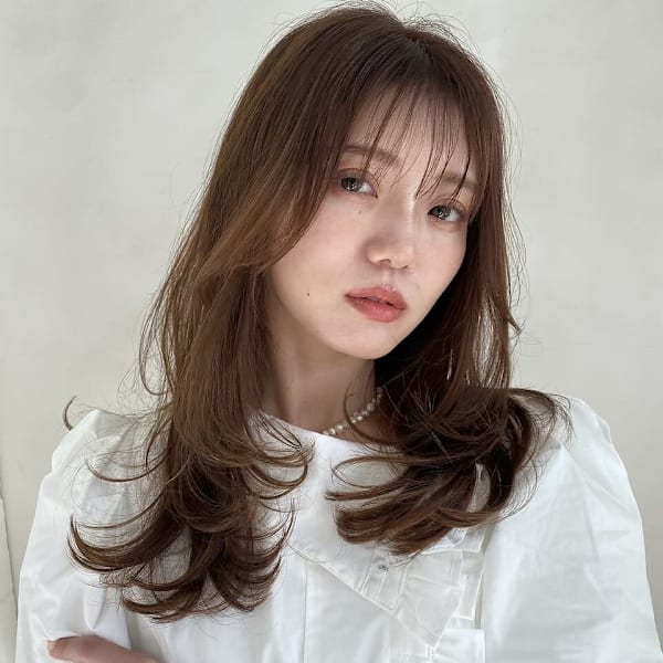 動かすほどにかわいい!セミロンレイヤーカットスタイル