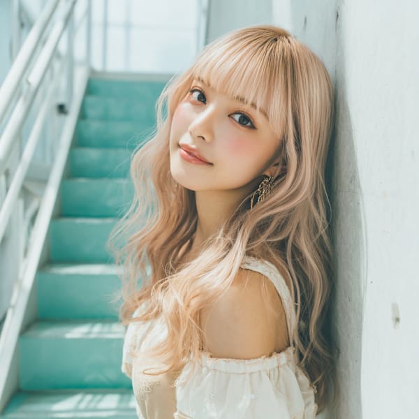ブリーチからー、ミルクティー