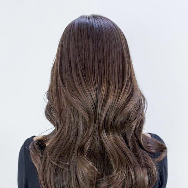 美髪韓国ヘア顔周りレイヤーロング_ba549501|IT by ALBUM 藤沢店【アイティー バイ アルバム】