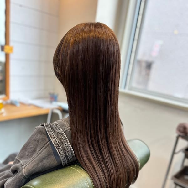 髪質改善ストレート