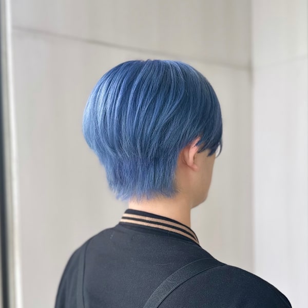 アイスブルー＋カット