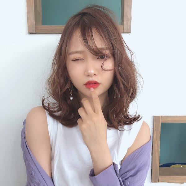 【松戸 右京】くしゃっとラフな大人ミディ|Dista 【ディスタ】