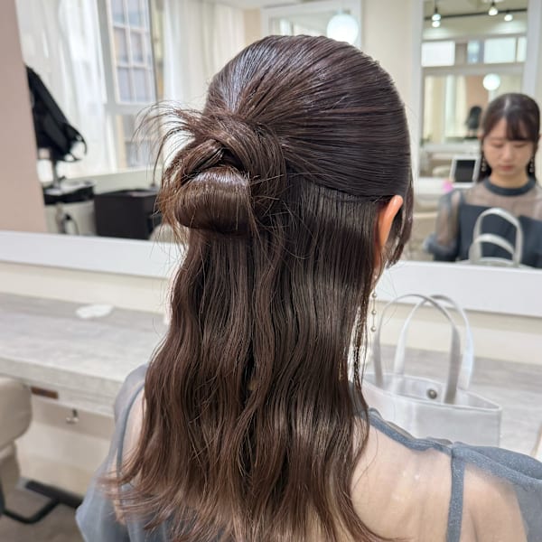 お呼ばれヘア〜カチモリヘア〜