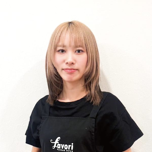 Favori~EyelashSalon~ 名古屋栄店【ファヴォリ アイラッシュサロン ナゴヤサカエテン】のスタッフ紹介。オキタ