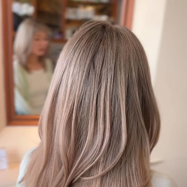 【垢抜け確定！圧倒的透明感☆】ミルクティーベージュ|Arglarte