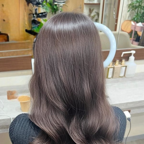 #韓国風パーマ#コテ巻き風パーマ #パーマロング#韓国へア