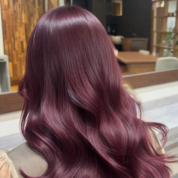 #韓国風パーマ#コテ巻き風パーマ #パーマロング#韓国へア