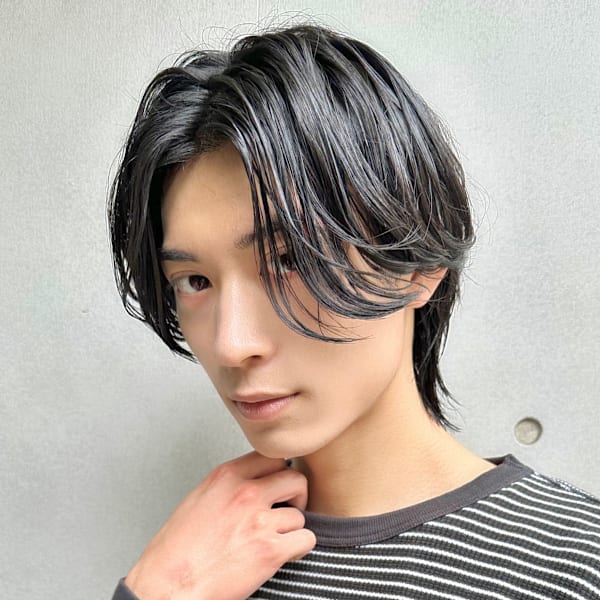 ビジネスヘア就活ヘアツーブロック刈り上げフェードメンズ