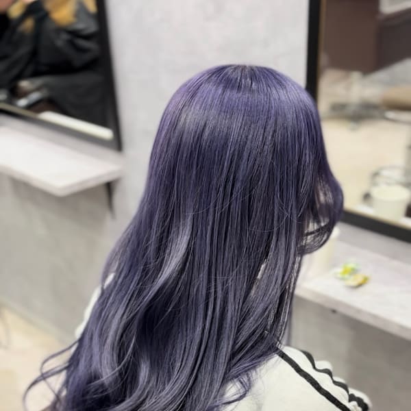 ブルーラベンダー×2ブリーチ