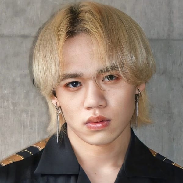 ハイトーン　センターパート