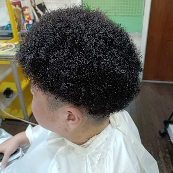 アフロヘアーパーマ