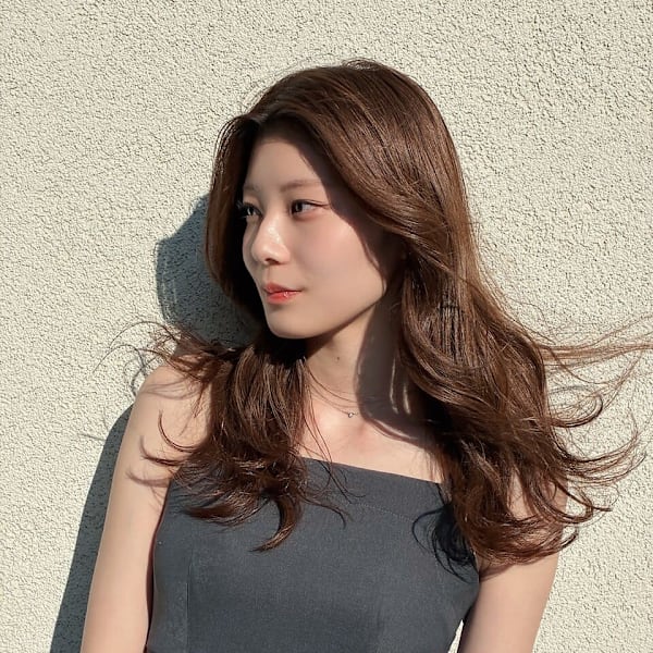 韓国風レイヤースタイル_調布/調布駅/レイヤーカット/ブ|MODE K's 調布店