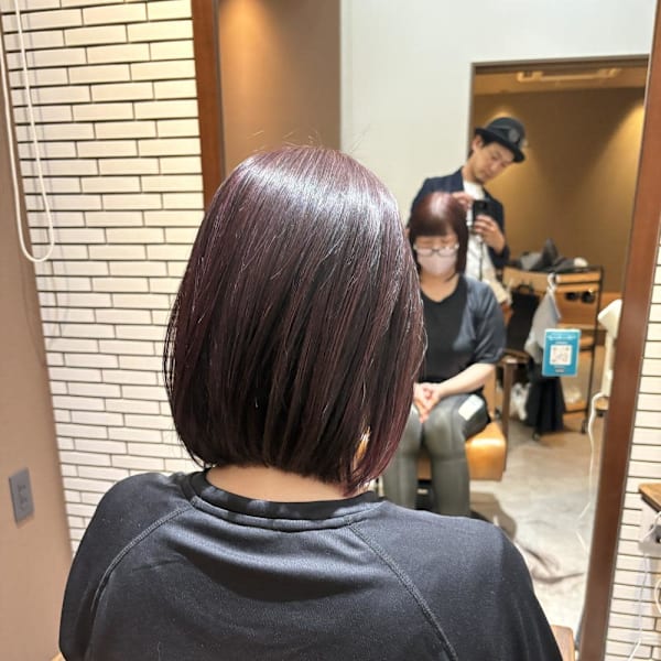 トィンクルピンクボブ バッサリカット