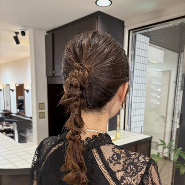 ミホ＊お呼ばれヘアセット