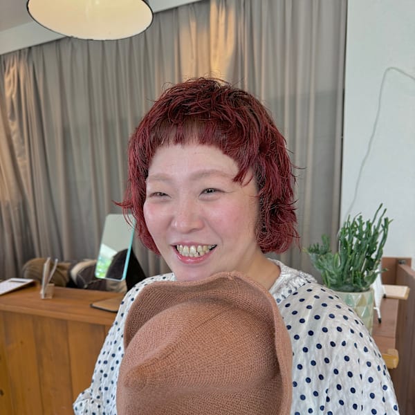 ボブパーマ|ann CHEEKS 貝塚店