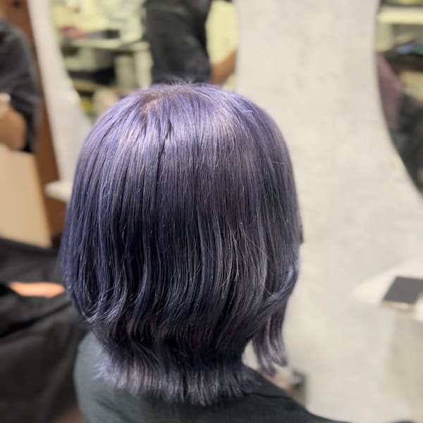 ブルーラベンダー×くびれミディアム