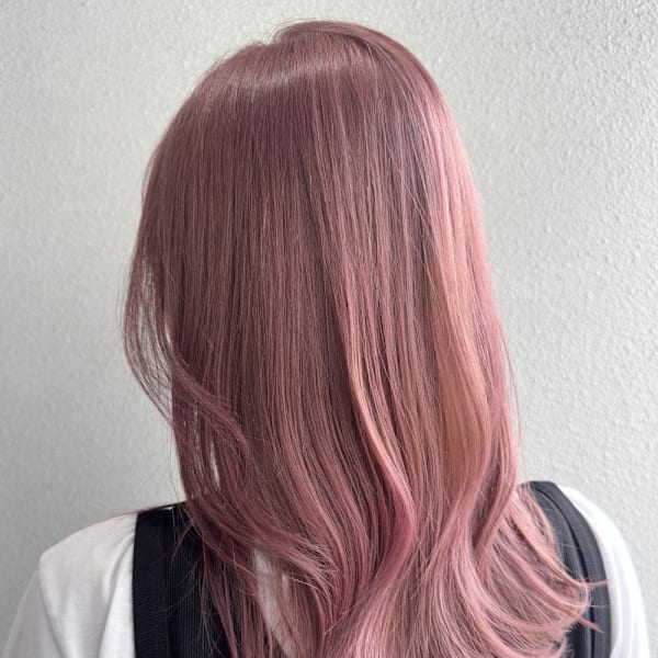 モーブピンク/コーラルオレンジ/ペールピンク