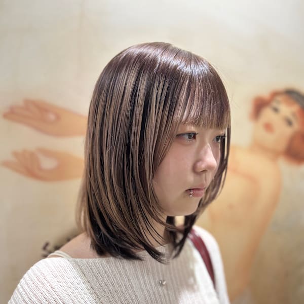 ミディアムボブ