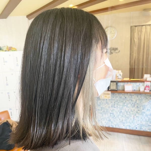 イヤリングカラー♪|髪質改善&HEAD SPA grandage repos