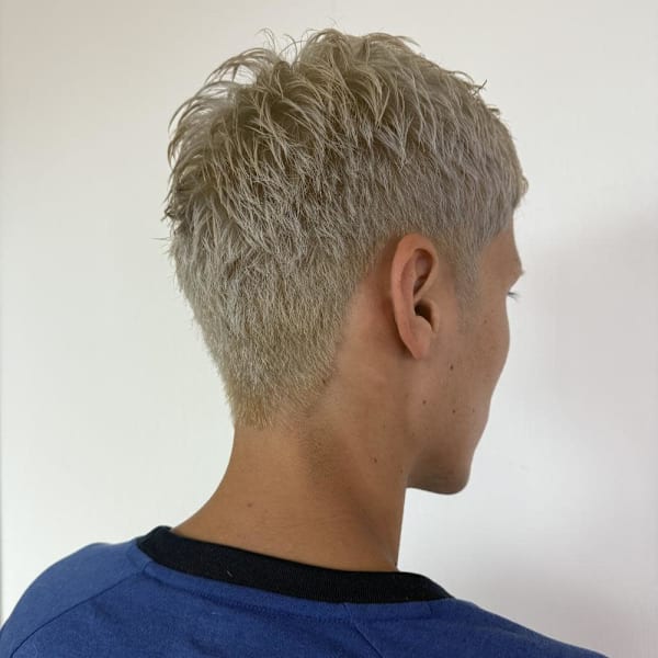 メンズカット/ブリーチ/ホワイト|ungu GALLERY