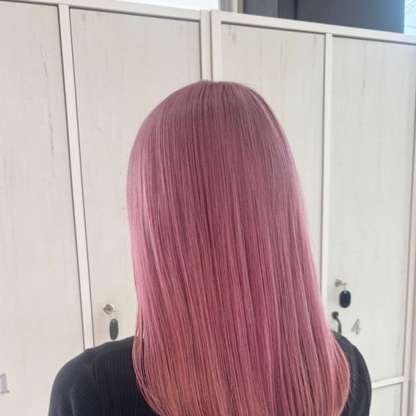 ペールピンク/ピンクシルバー/ブリーチ/トリプルカラー