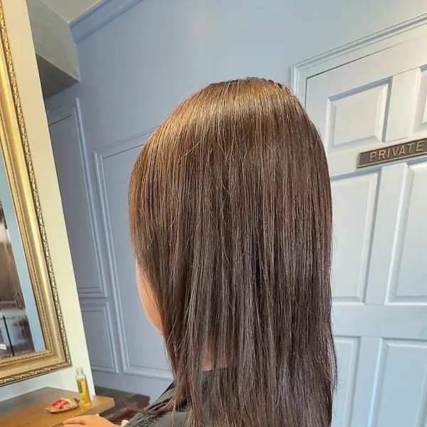 レイヤーカットくびれヘア