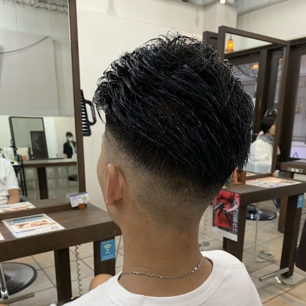 メンズフェードカット