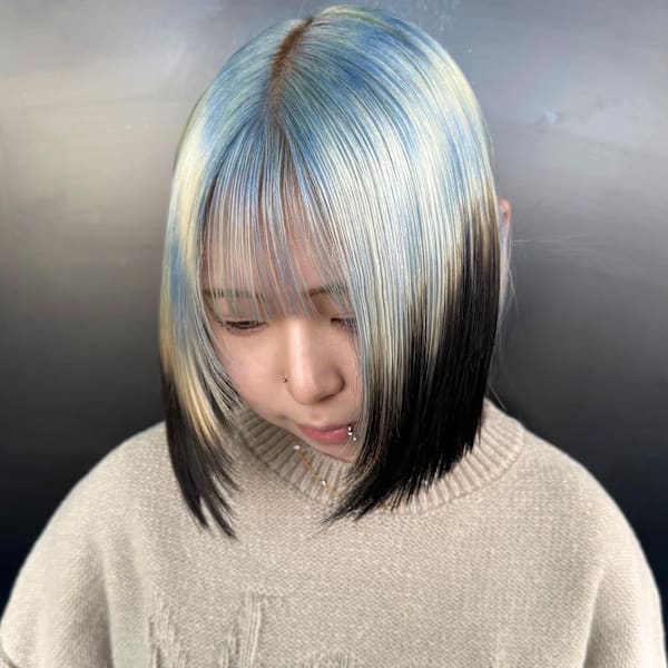 オーダーメイド ケアブリーチ デザインカラー 表参道/原宿